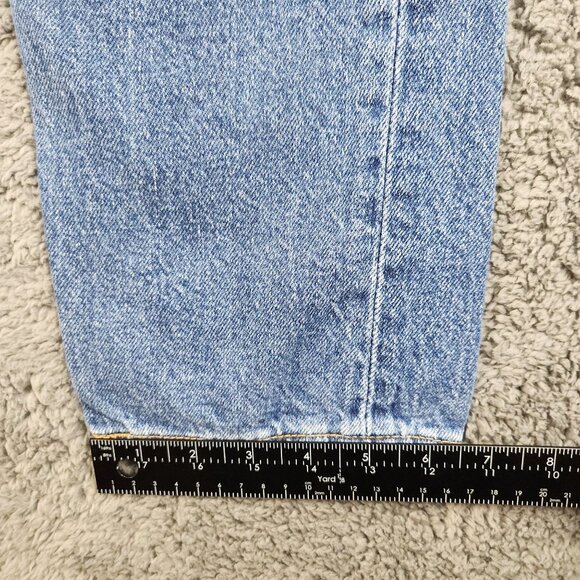 Levi's 502 Men's Regular Tapered Fit Jeans Size 28x32 Cotton Blend Denim Pants - Picture 6 of 13